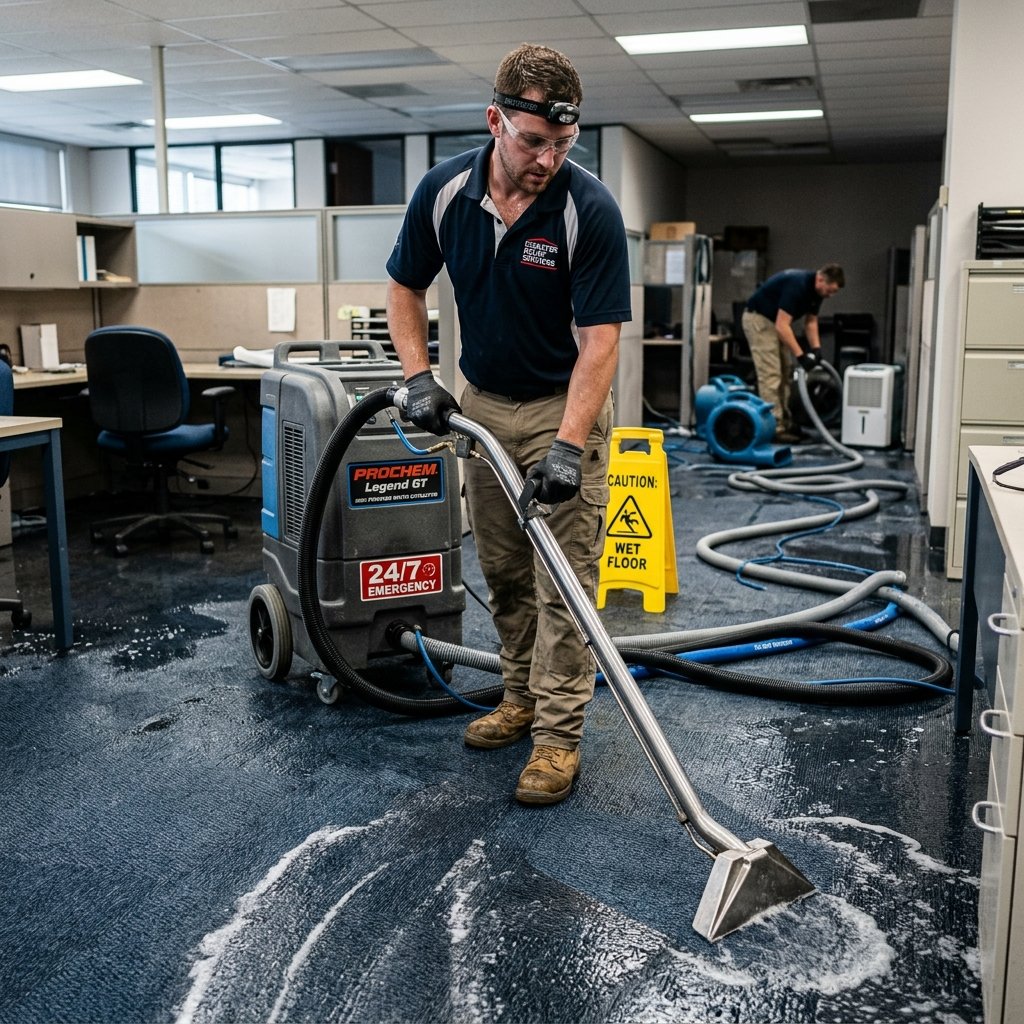 Emergency Flood Water Extraction